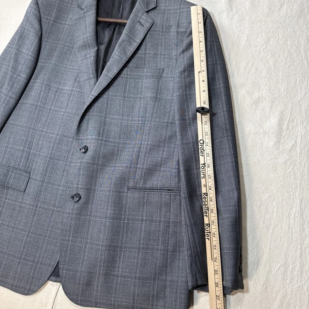 Brooks Brothers 1818 Regent Blazer 44L 100% Wool Vitale Barberis Canonico Italy